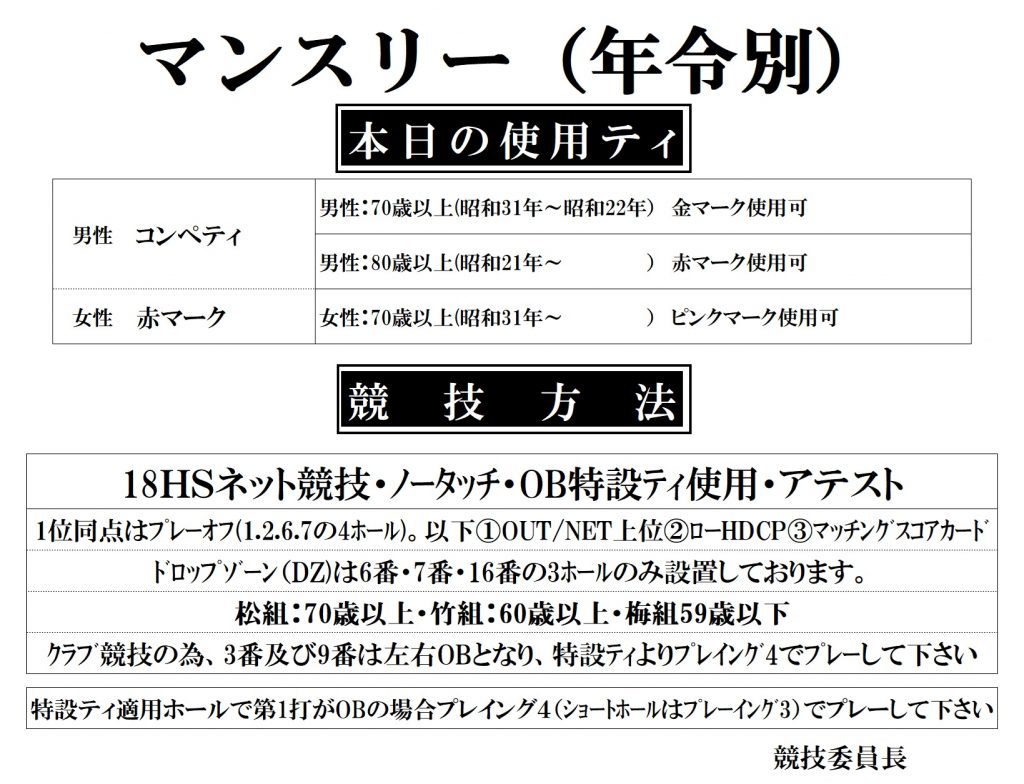 2026マンスリー(年令別)ティ