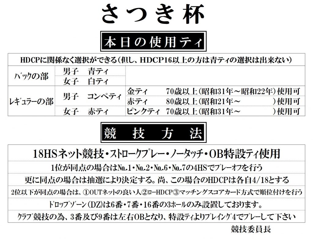 2026さつき杯ティ