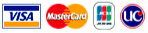 VISA,MasterCard,JCB,UC